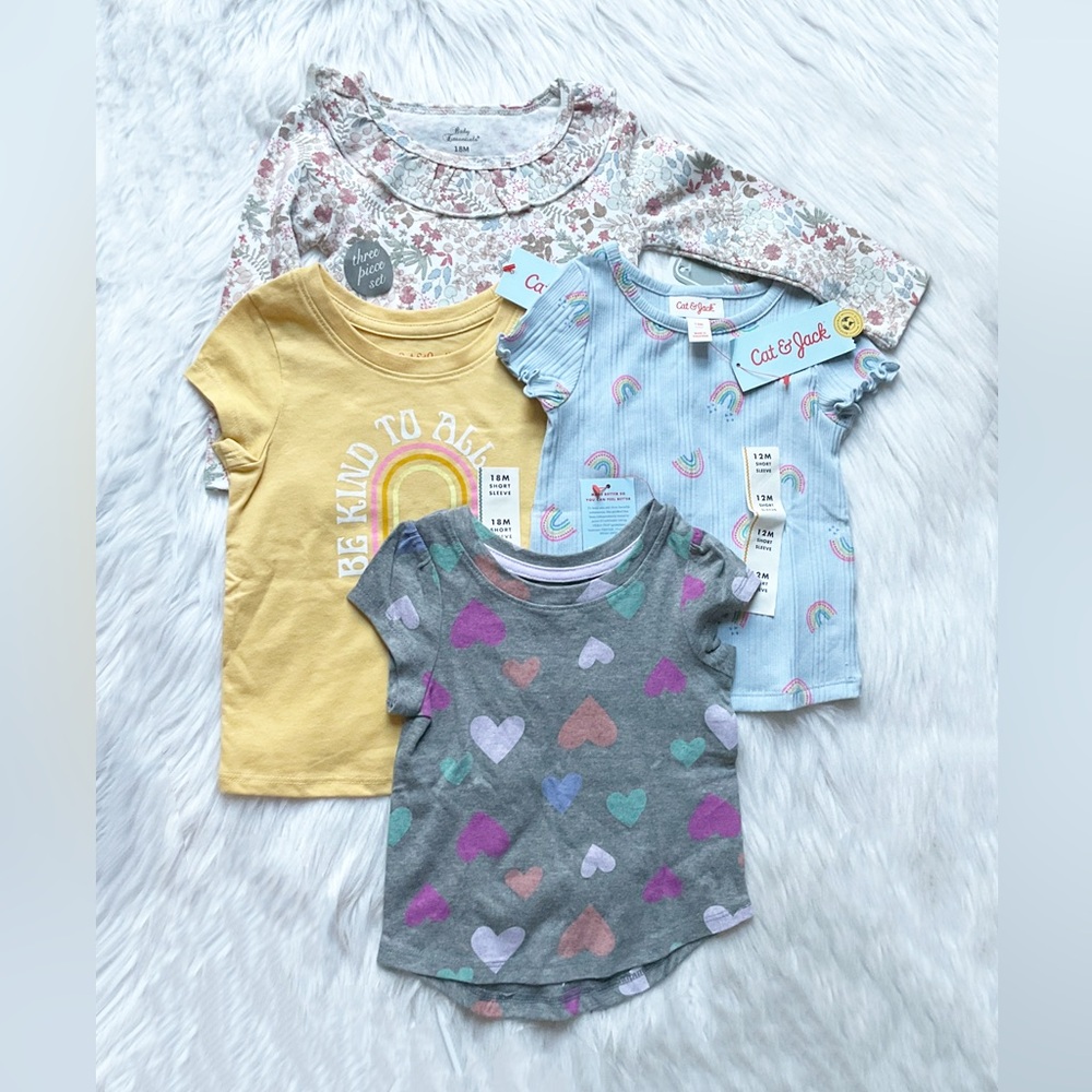 Baby Girl Clothing Bundle, 12M & 18M